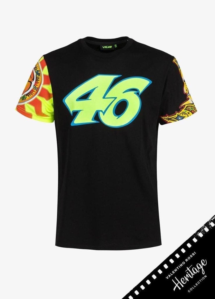 Valentino Rossi heritage Rossifumi t-shirt, Geel, Nieuw, Overige maten, Ophalen of Verzenden