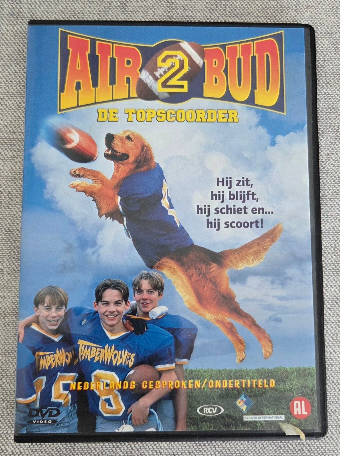 Air Bud 2: De Topscoorder DVD - Familiefilm met hond, Ophalen of Verzenden