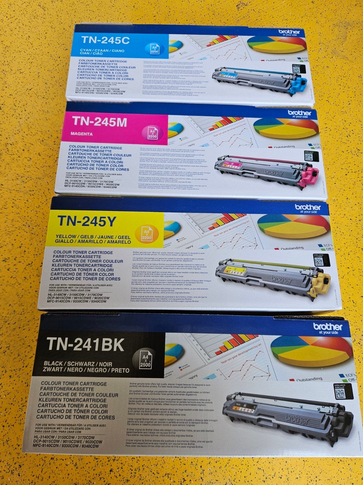Brother TN-241BK, Ophalen, Nieuw, Toner, Brother