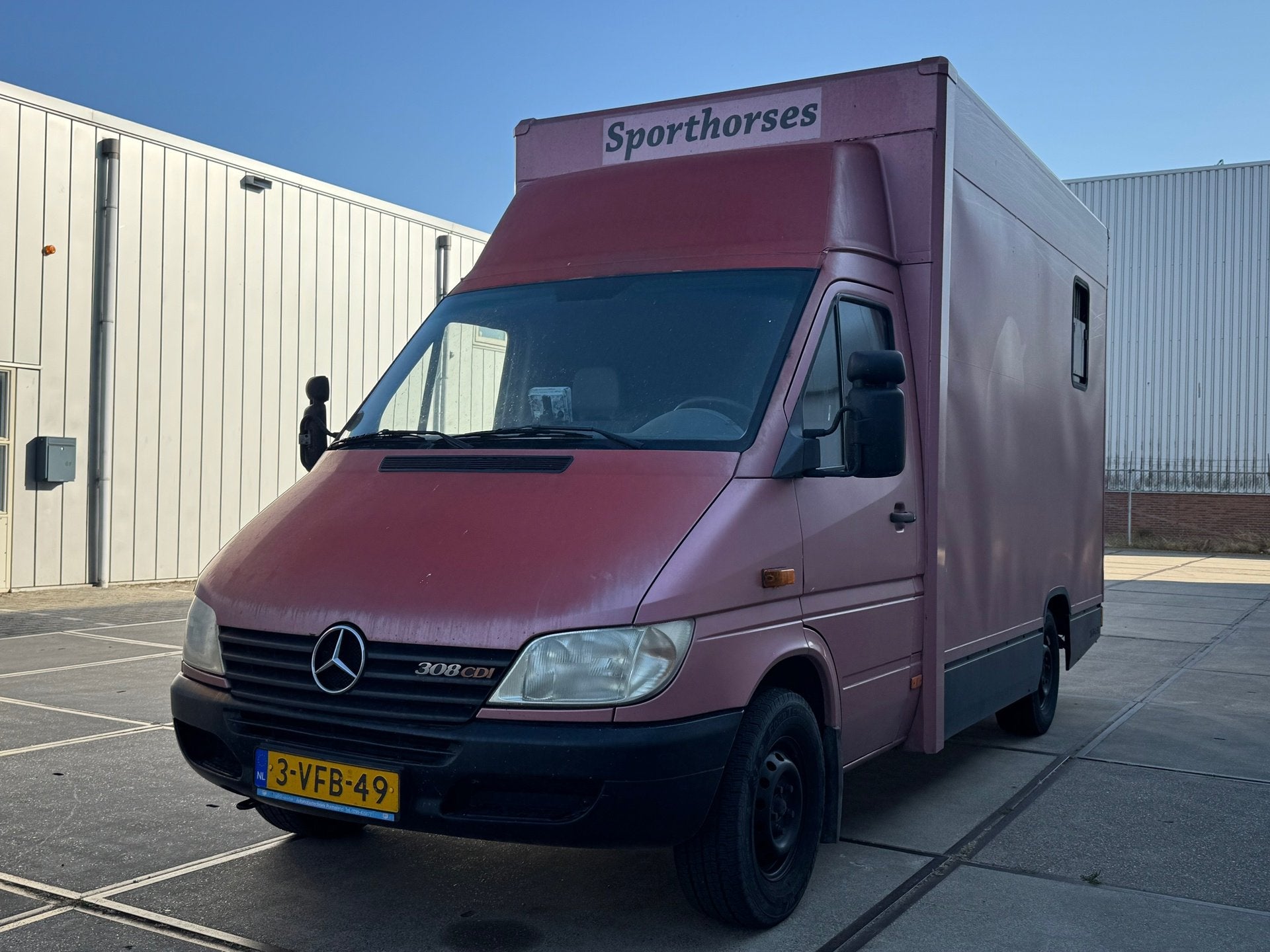 Mercedes-Benz Sprinter 308 CDI 2.2 355 PAARDENWAGEN HORSETRU, Gebruikt, Overige typen