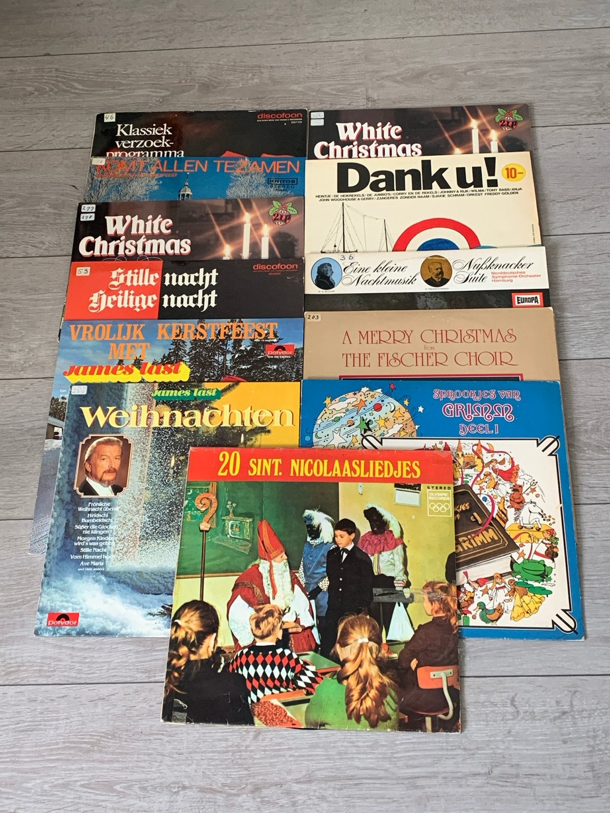 Grote collectie kerst- en popmuziek vinyl LP's, Cd's en Dvd's, Ophalen, LP, Gebruikt, Pop