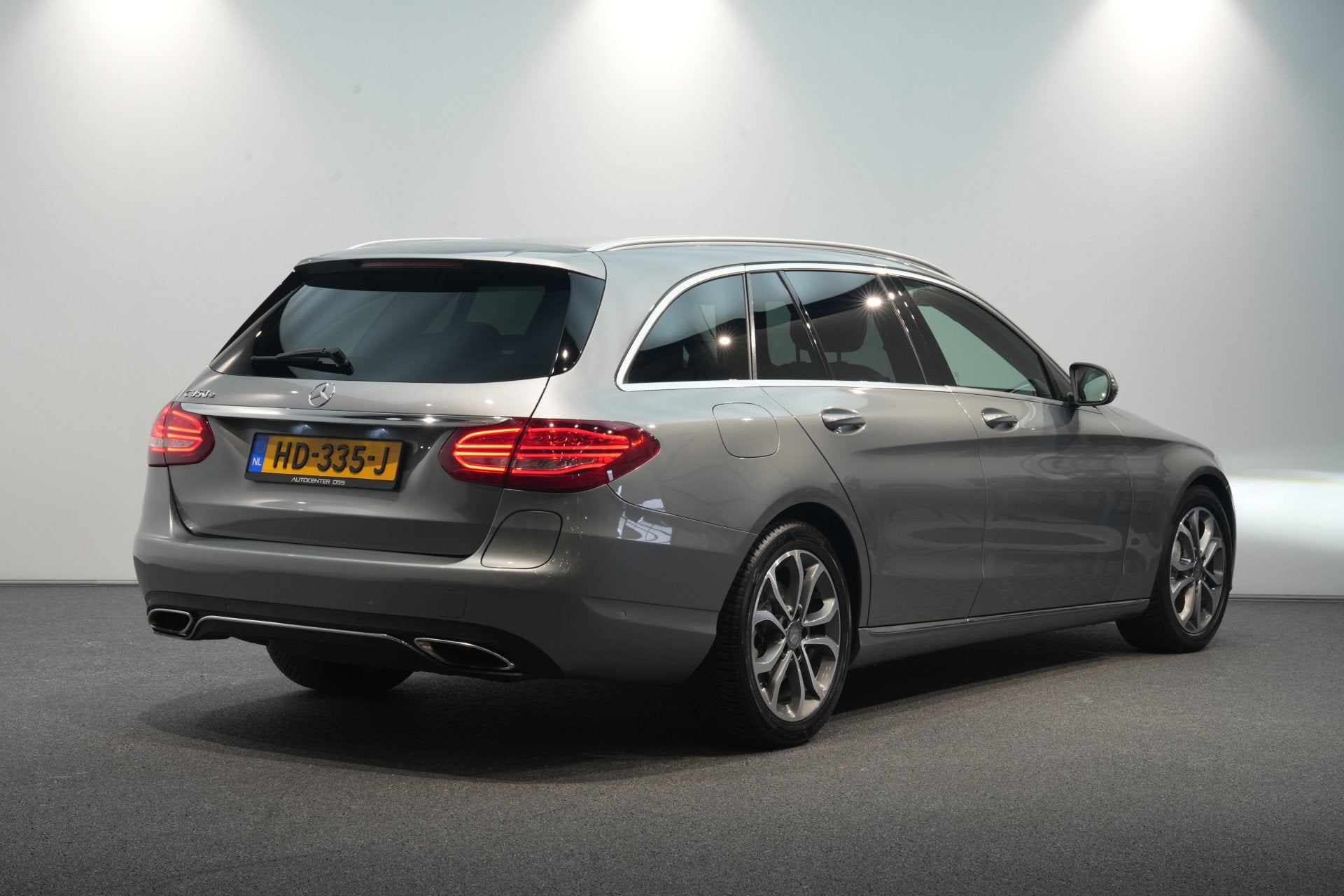 Mercedes-Benz C-Klasse Estate 350 e ✅ AIRMATIC ✅ LEDER, Automaat, Achterwielaandrijving, Gebruikt, Euro 6