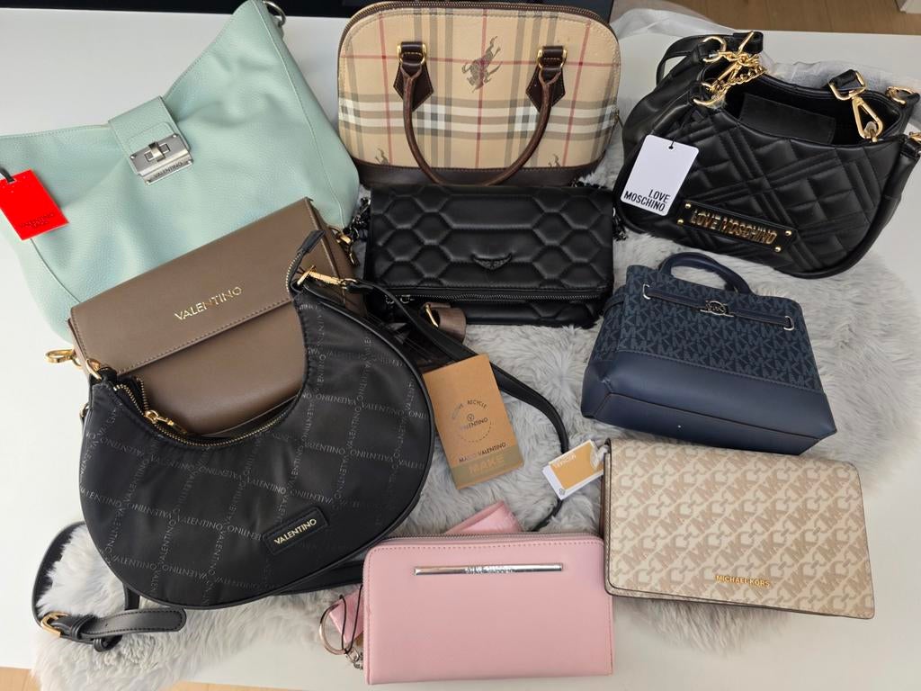 Handtassen Michael kors , Valentino , Burberrys , enz enz, Ophalen of Verzenden, Nieuw, Overige kleuren, Schoudertasje