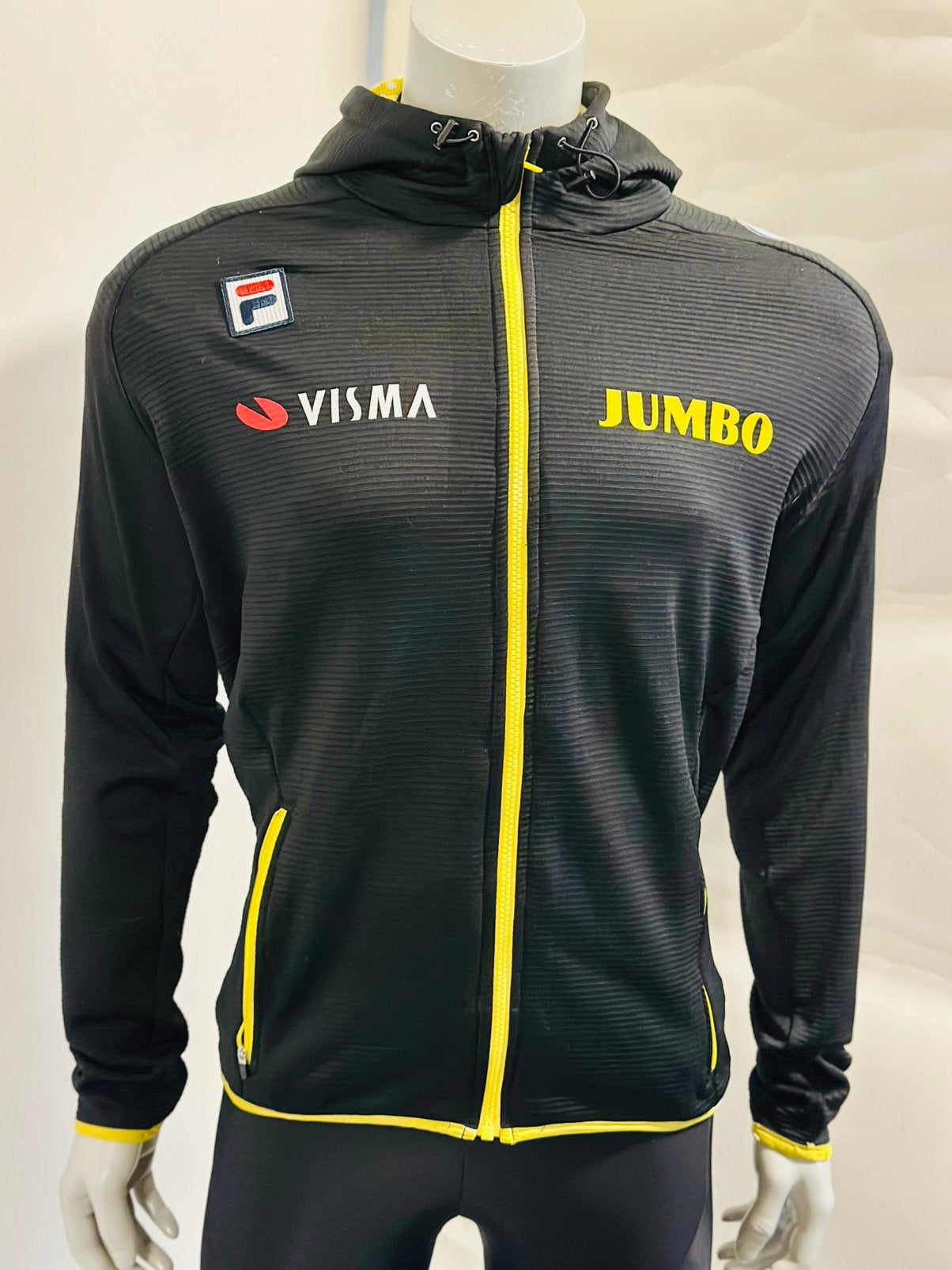 Sportkleding sportvest vest hoody maat M Fila, Maat 48/50 (M), Zwart, Wandelen of Outdoor, Ophalen of Verzenden