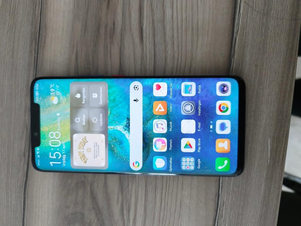 Huawei mate 20 pro geen krasvrij, Telecommunicatie, Mobiele telefoons | Huawei, Paars, Touchscreen, Ophalen of Verzenden, Zo goed als nieuw