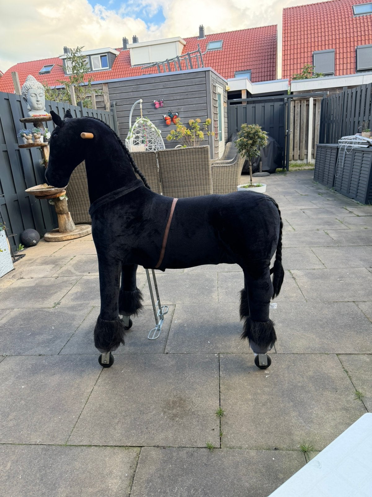 Mechanisch paard van merk PONI, Ophalen, Zo goed als nieuw