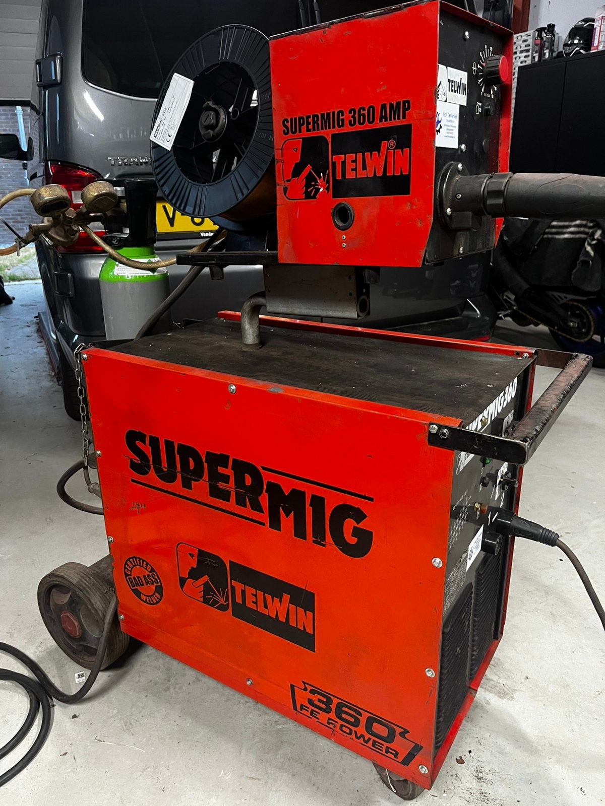Telwin Supermig 360Ampere lasapparaat mig co2, Ophalen, Gebruikt, Telwin, .