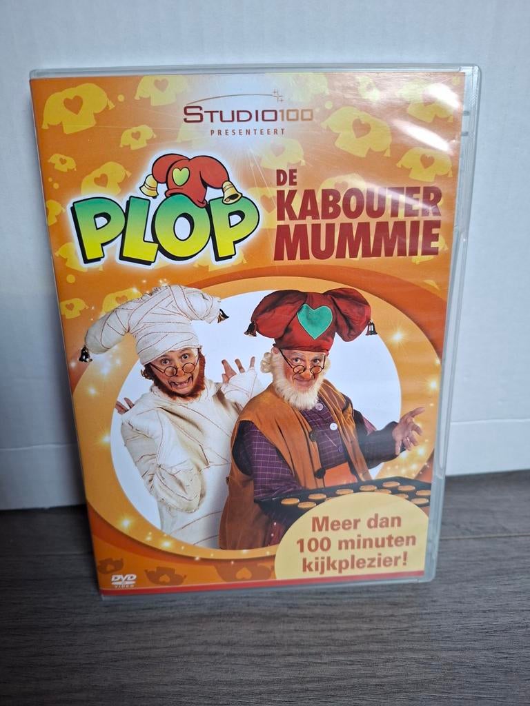 Kabouter Plop - De Kabouter Mummie DVD, Cd's en Dvd's, Alle leeftijden, Ophalen of Verzenden, Zo goed als nieuw