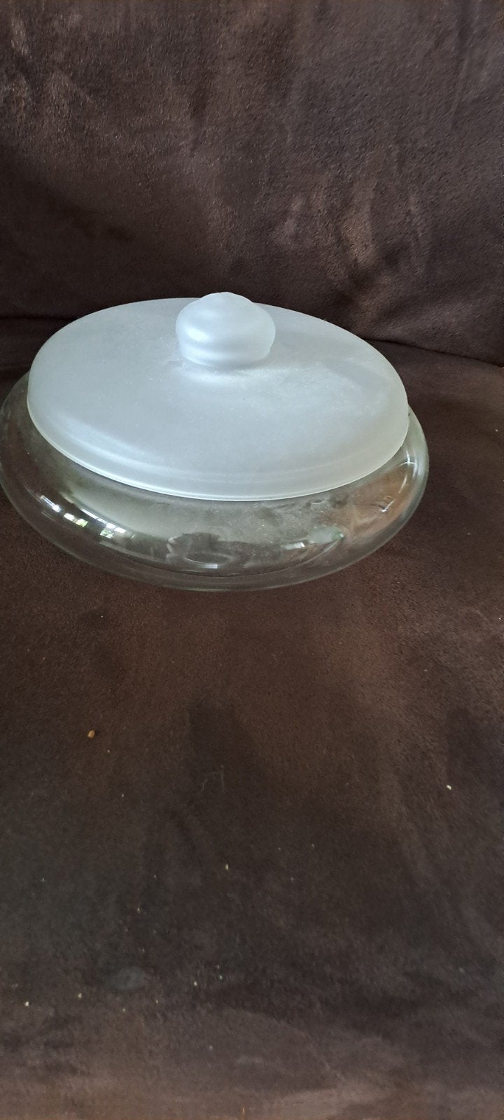 Glazen koekjes trommel, Ophalen, Glas, Overige stijlen, Glas of Glazen