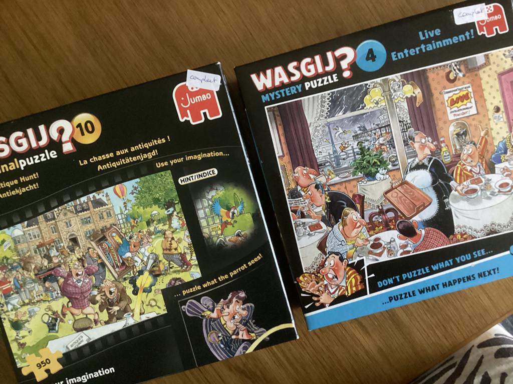 WASGIJ ? -puzzels., Ophalen of Verzenden, 500 t/m 1500 stukjes, Zo goed als nieuw