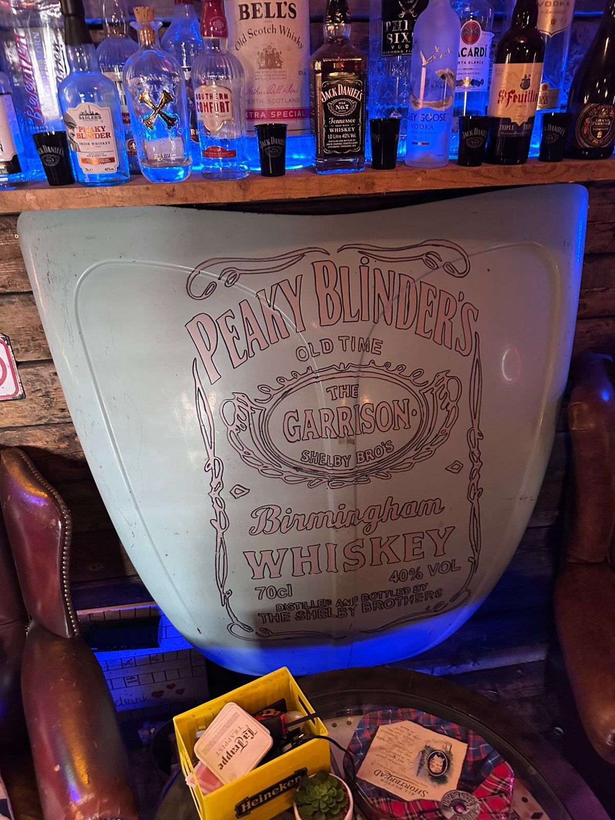 Te koop Peaky Blinders VW kever kap., Ophalen, Zo goed als nieuw, Reclamebord, Plaat of Schild, Overige merken