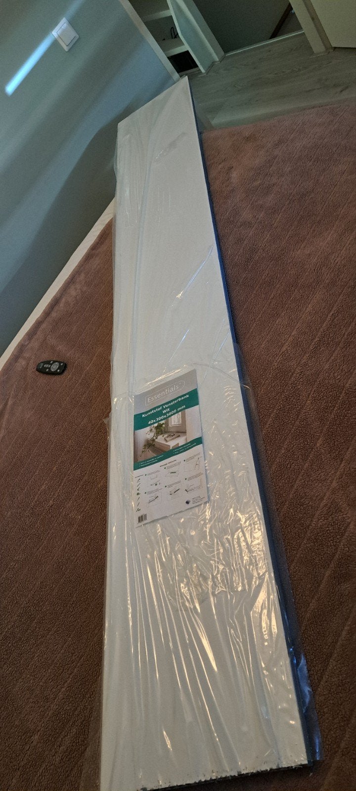 Nieuwe Kunststof Vensterbank Wit, Minder dan 80 cm, Minder dan 80 cm, Nieuw, Ophalen of Verzenden