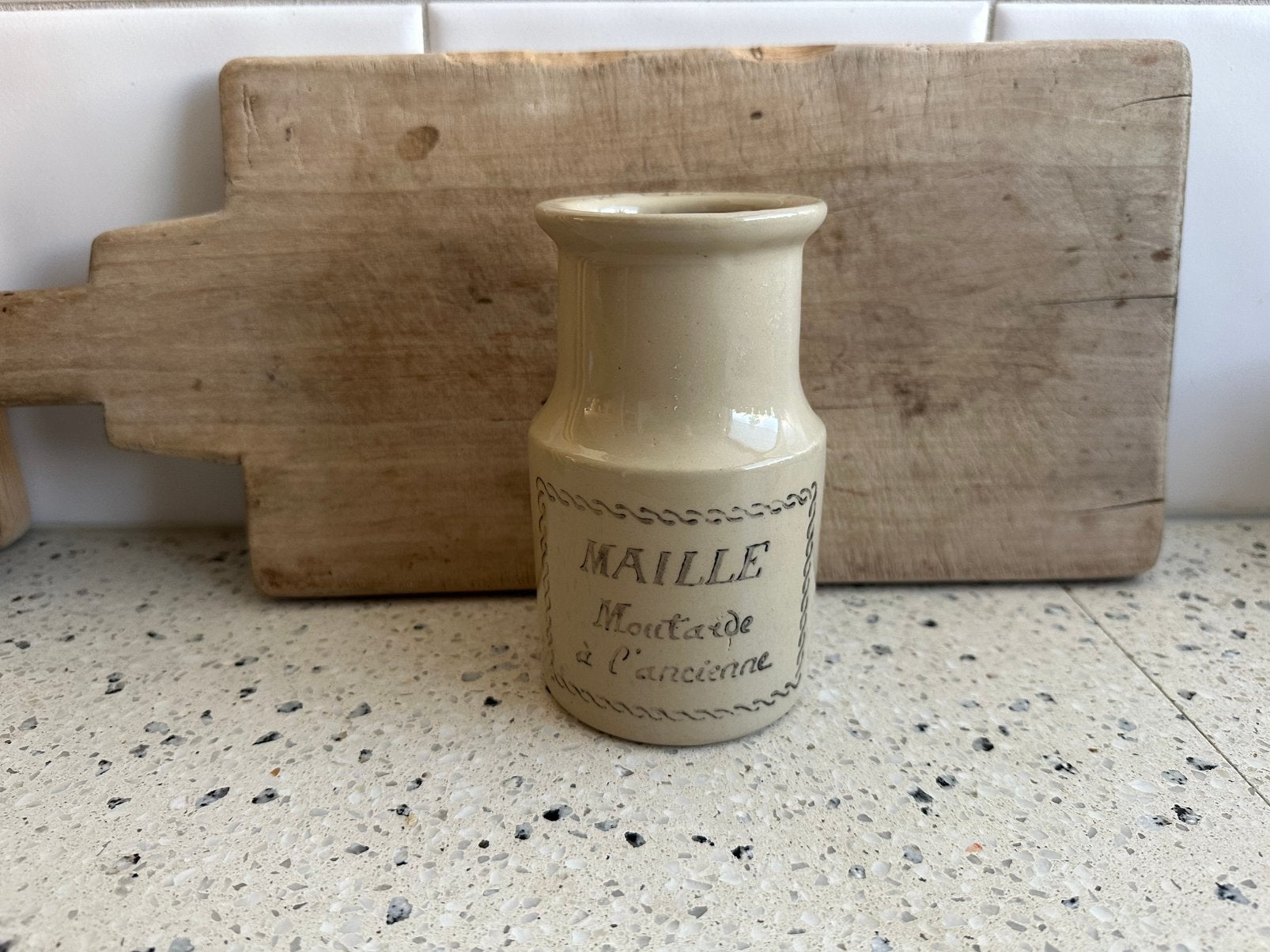 Mosterdpot Maille gres, Ophalen of Verzenden