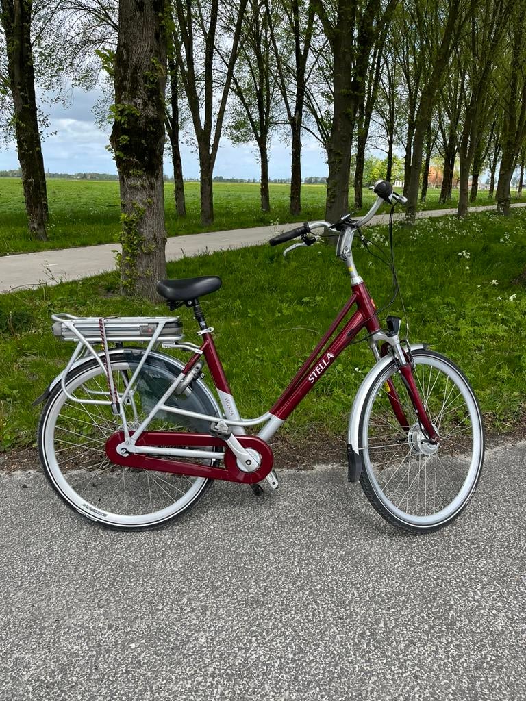 Stella Vicenza D52 N8 Elektrische damesfiets, Gebruikt, 51 tot 55 cm, 50 km per accu of meer, Ophalen