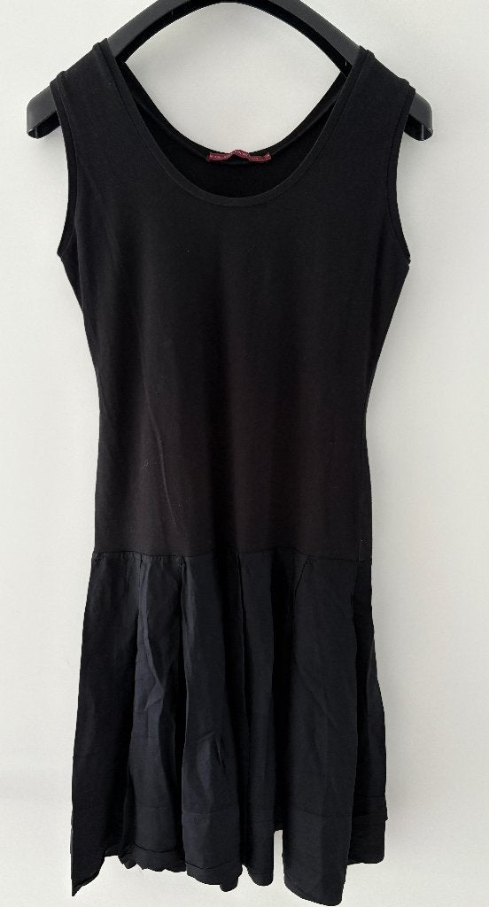 Margriet Nannings, zwarte zomerjurk, maat 3 = M, Kleding | Dames, Jurken, Maat 38/40 (M), Zwart, Ophalen of Verzenden, Zo goed als nieuw