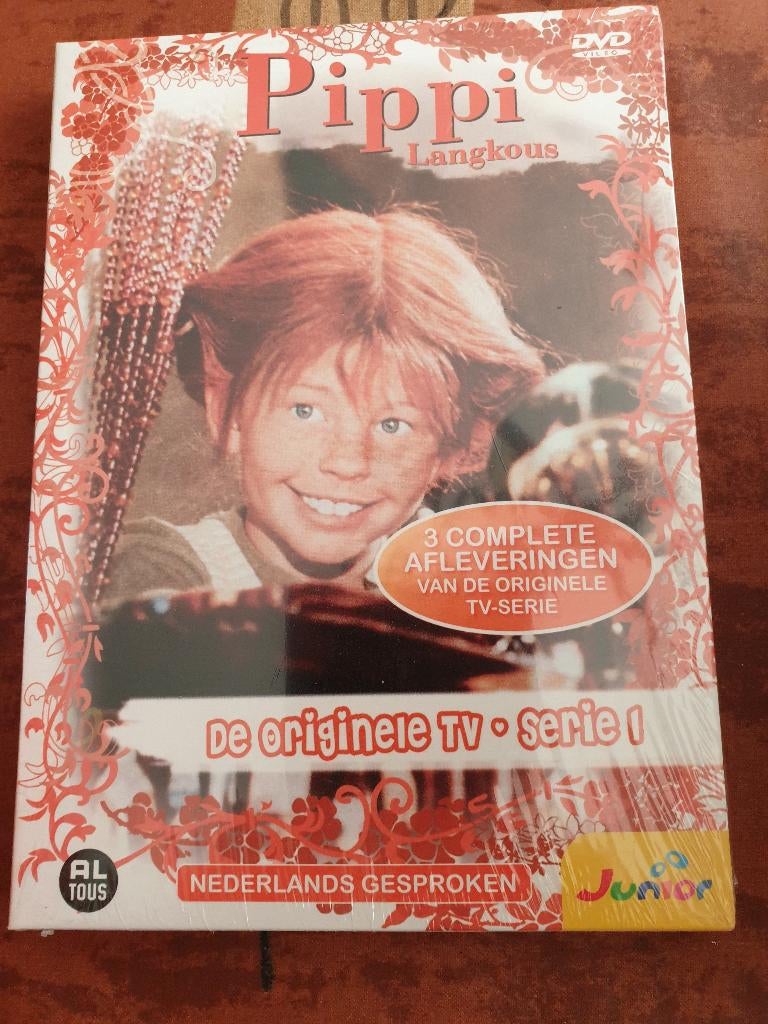 Pippi Langkous DVD, Alle leeftijden, Ophalen of Verzenden, Nieuw in verpakking, Avontuur