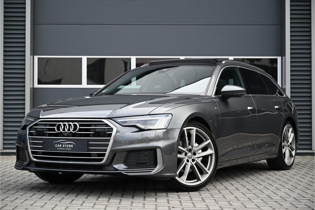 Audi A6 Avant 40 TDI / 3 X S-LINE / PANO / B&O / MEMORY / 36, Auto's, Gebruikt, Euro 6, 2000 kg, Lichtsensor