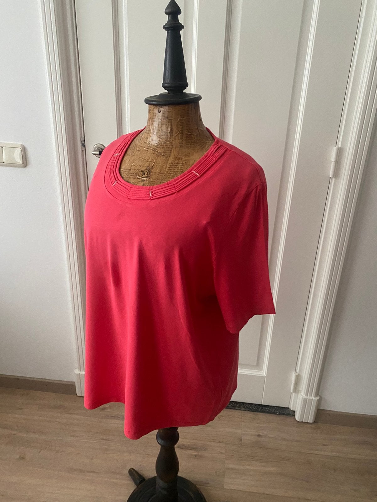 Shirt Gollehaug maat 46, Maat 46/48 (XL) of groter, Ophalen of Verzenden, Zo goed als nieuw, Korte mouw