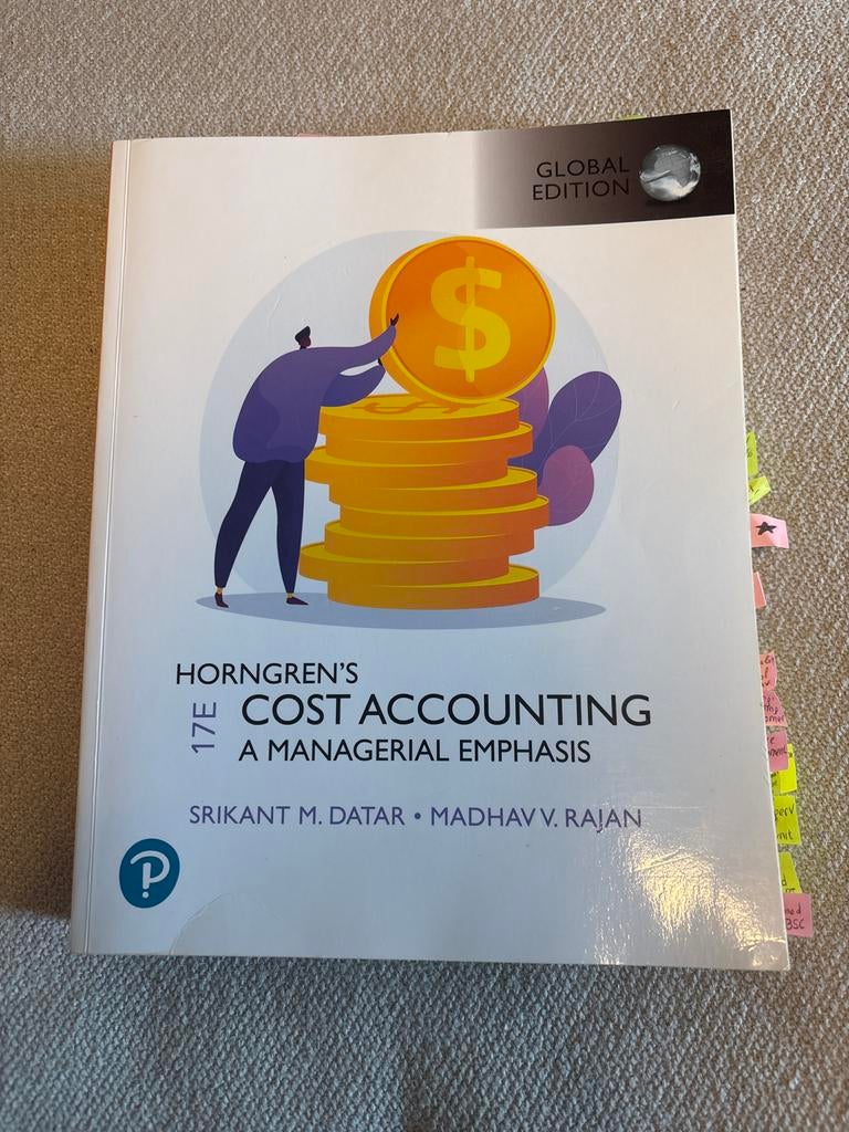 Horngren's Cost Accounting - 17e editie, Ophalen of Verzenden, Gamma, Zo goed als nieuw, HBO