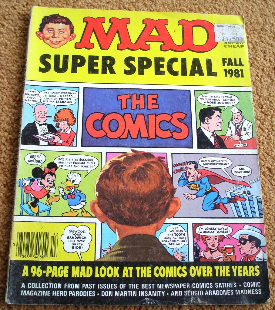 MAD Super Special - The Comics- autumn 1981 USA, Amerika, Verzenden, Diverse auteurs, Gelezen
