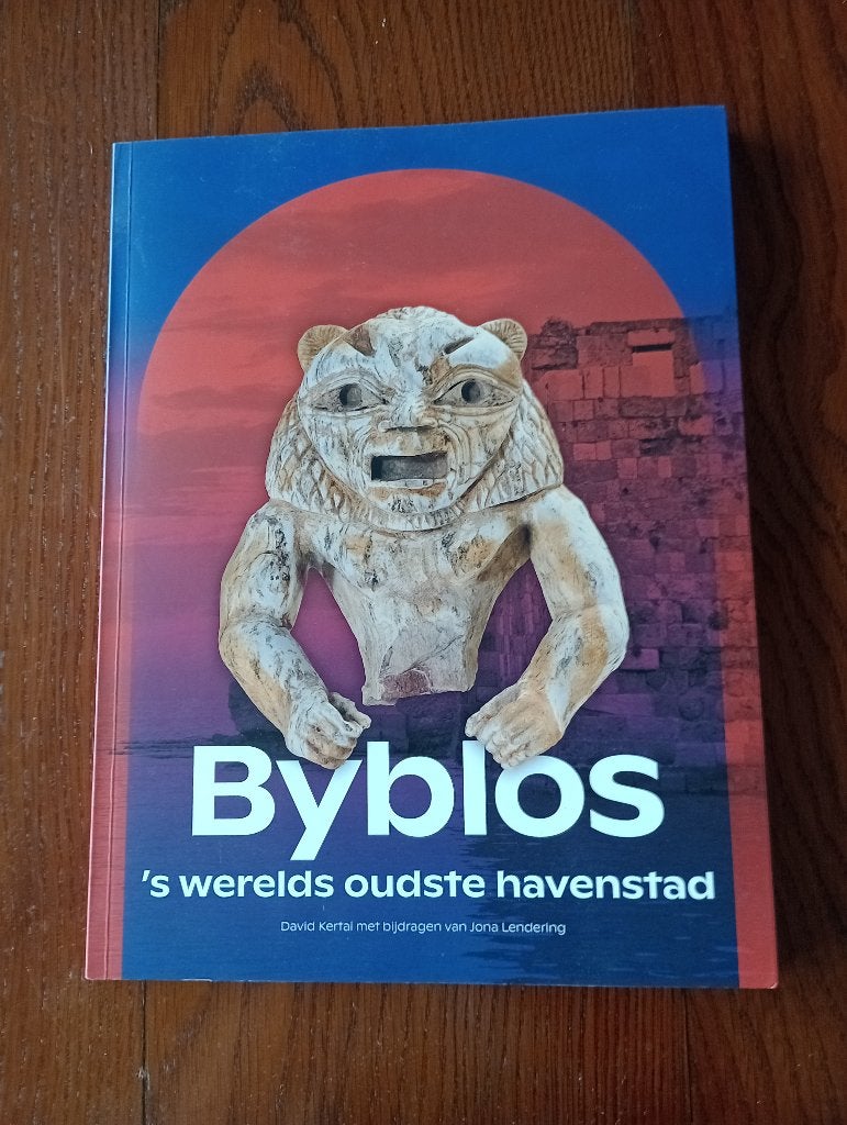 Byblos 's werelds eerste havenstad  Libanon Leiden tentoonst, 14e eeuw of eerder, Overige gebieden, Ophalen of Verzenden, Zo goed als nieuw