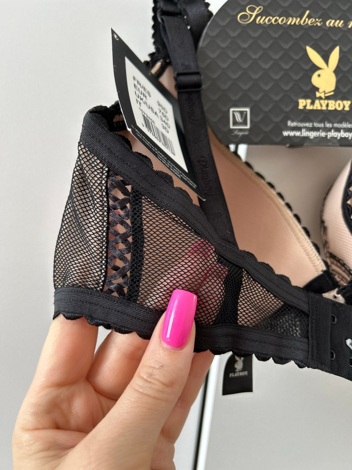 Playboy Lingerie – Origineel, Ophalen of Verzenden, Zwart, BH