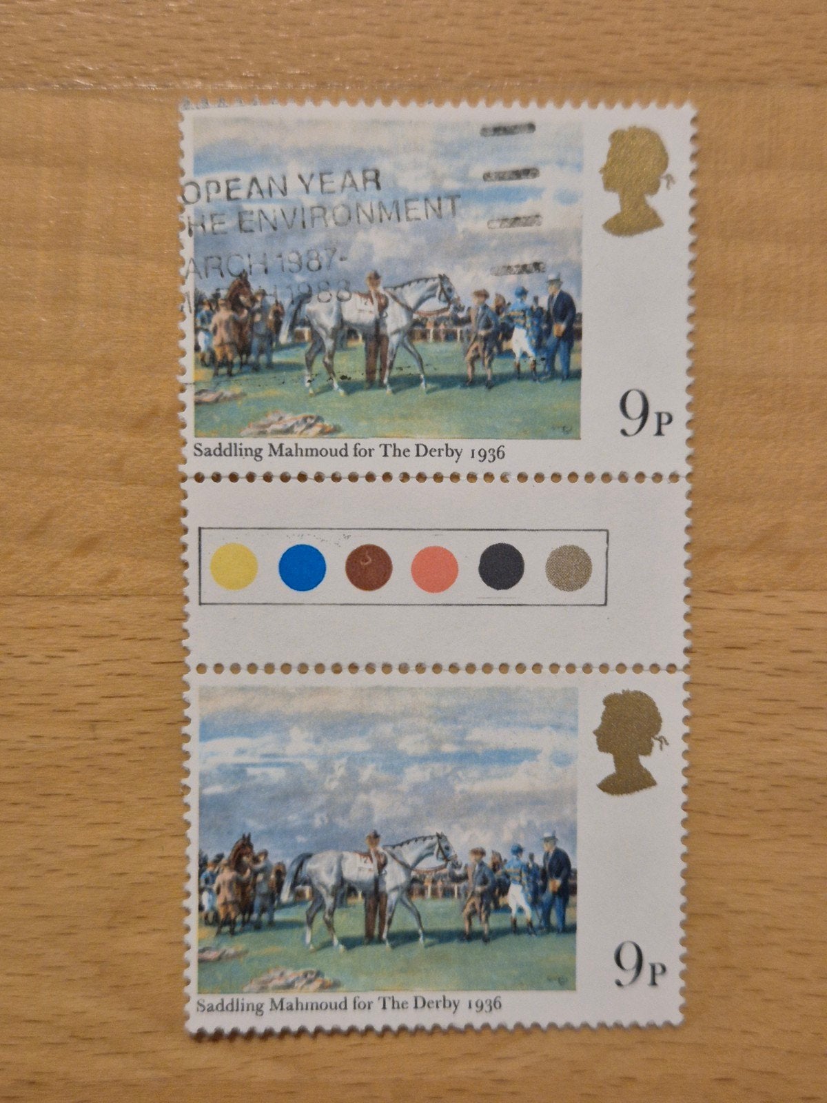 Engeland 1979 derby, Ophalen of Verzenden, Gestempeld