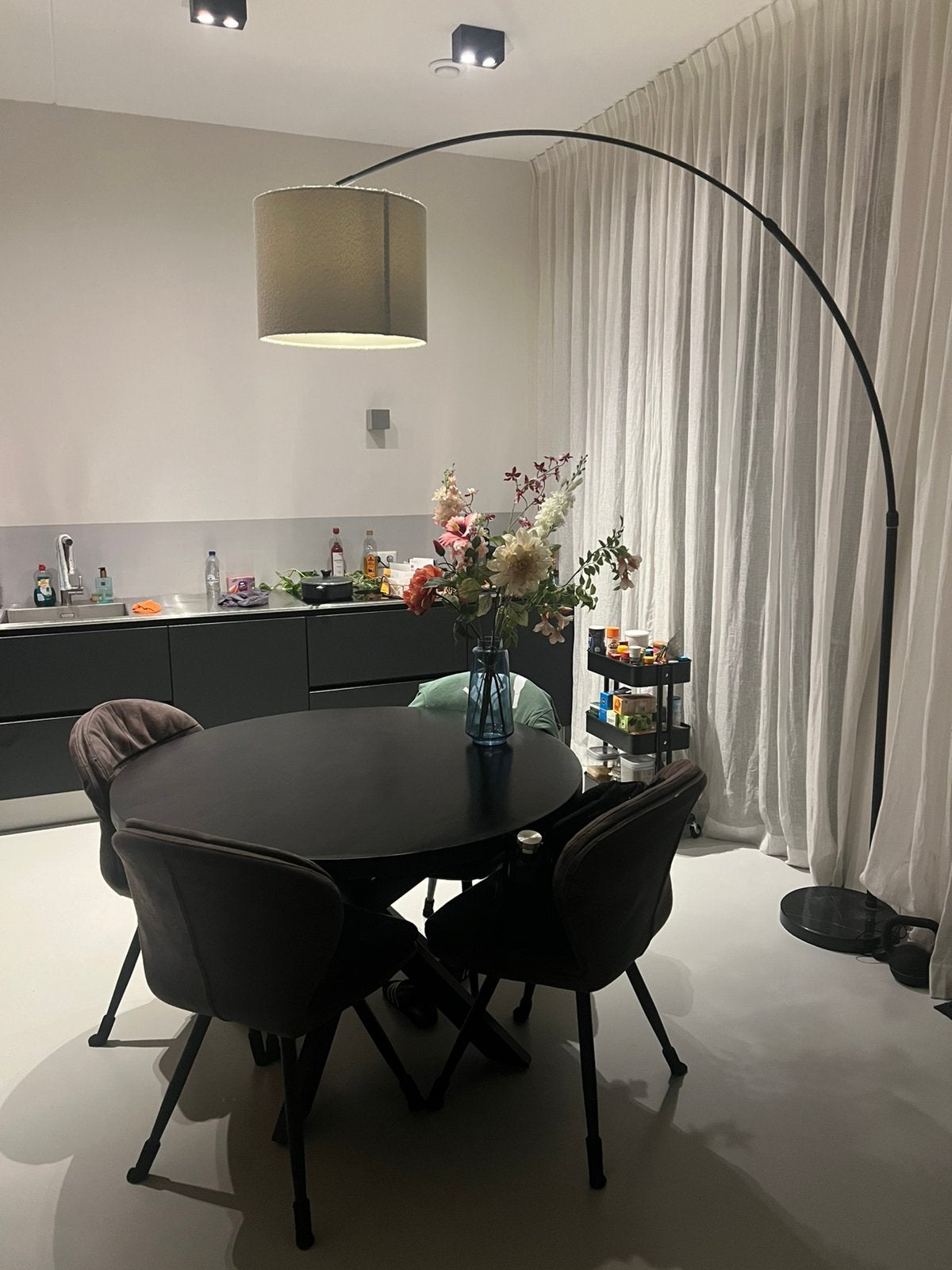 Staande hanglamp, Ophalen, Gebruikt