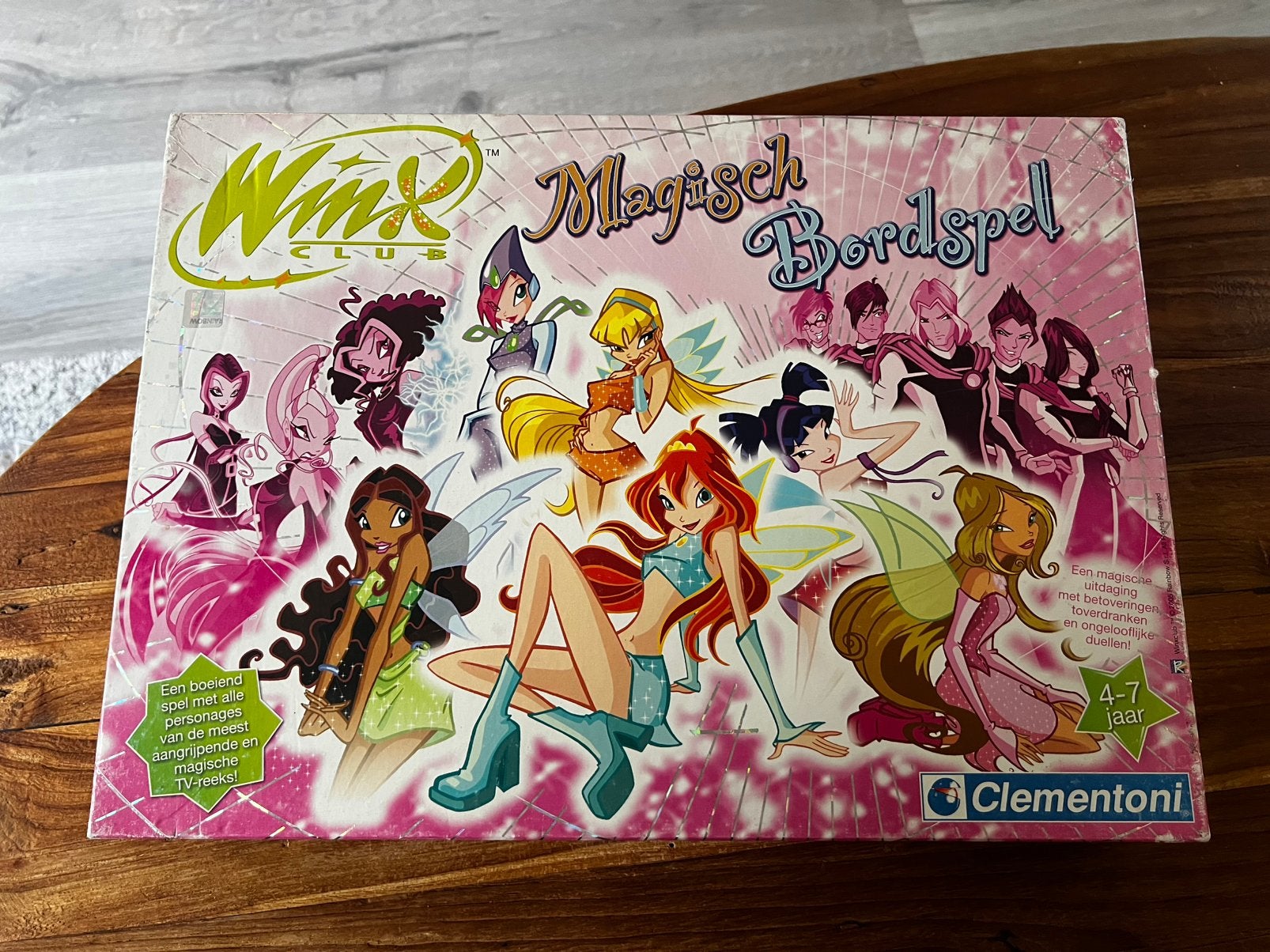 Clementoni Winx Club Magisch Bordspel, Drie of vier spelers, Ophalen of Verzenden, Gebruikt
