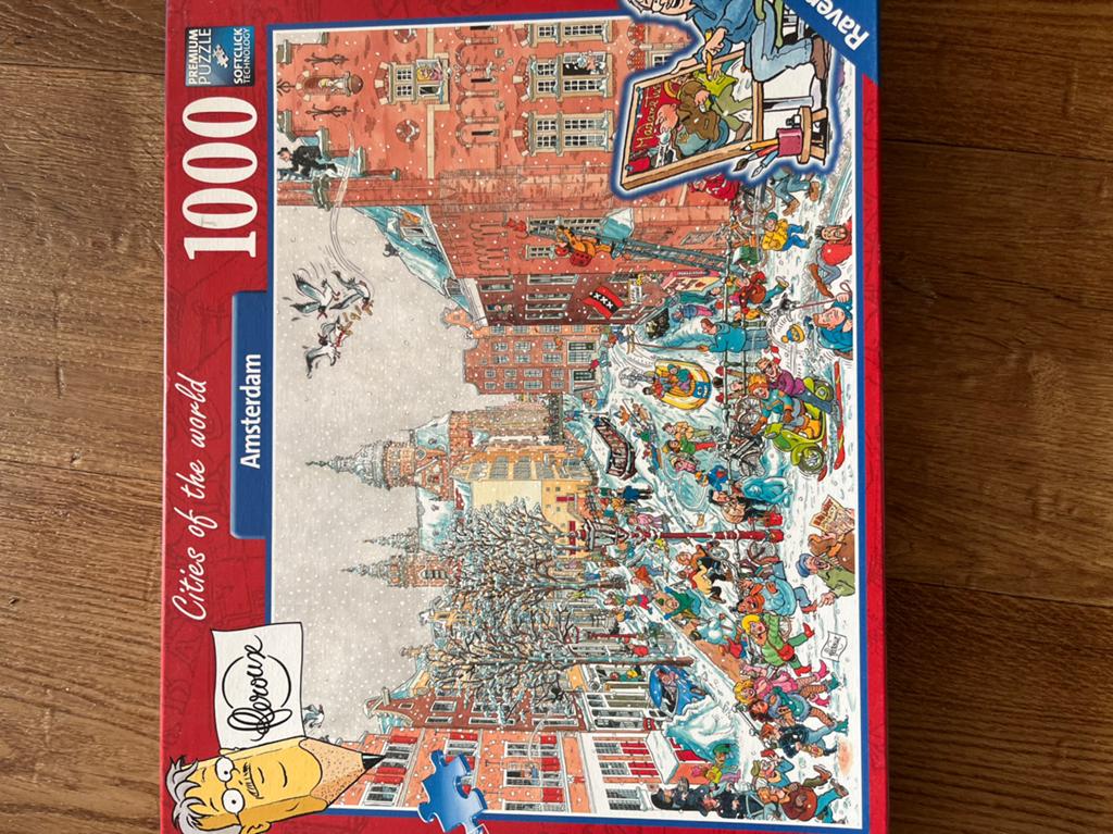 1000 stukjes puzzels, Ophalen of Verzenden, 500 t/m 1500 stukjes, Zo goed als nieuw