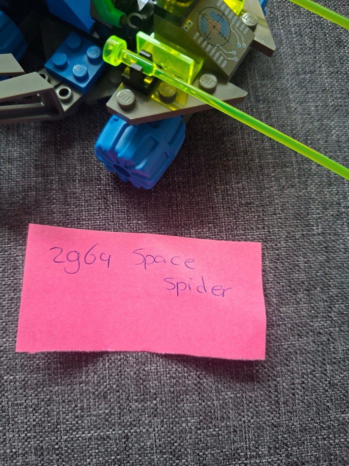 LEGO Space Spider 2964, Ophalen of Verzenden, Gebruikt, Overige merken