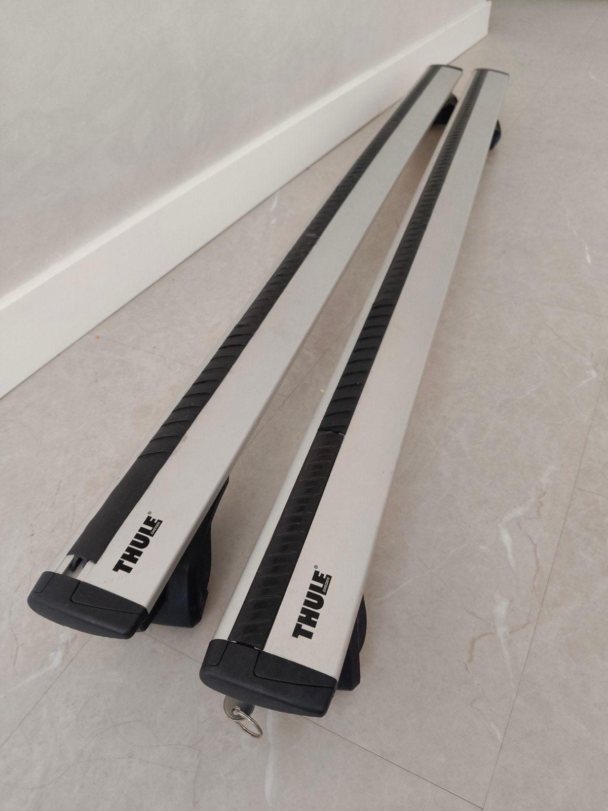 Thule Wingbar dakdragers voor open dakrails Vw Touran Sharan, Auto diversen, Dakdragers, Ophalen of Verzenden, Gebruikt