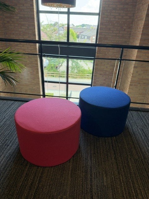 Design poef / kruk Pedrali – Rond – Ø65 x H43 cm