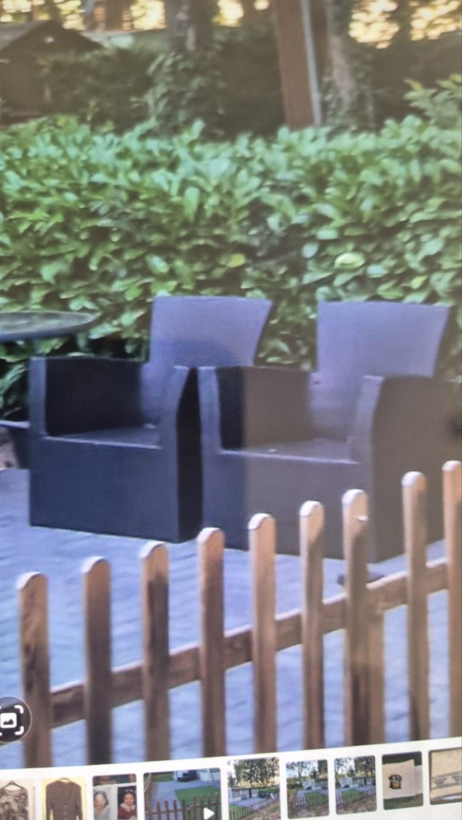 Lounge set, Tuin en Terras, Ophalen, Zo goed als nieuw, Kunststof, Bank