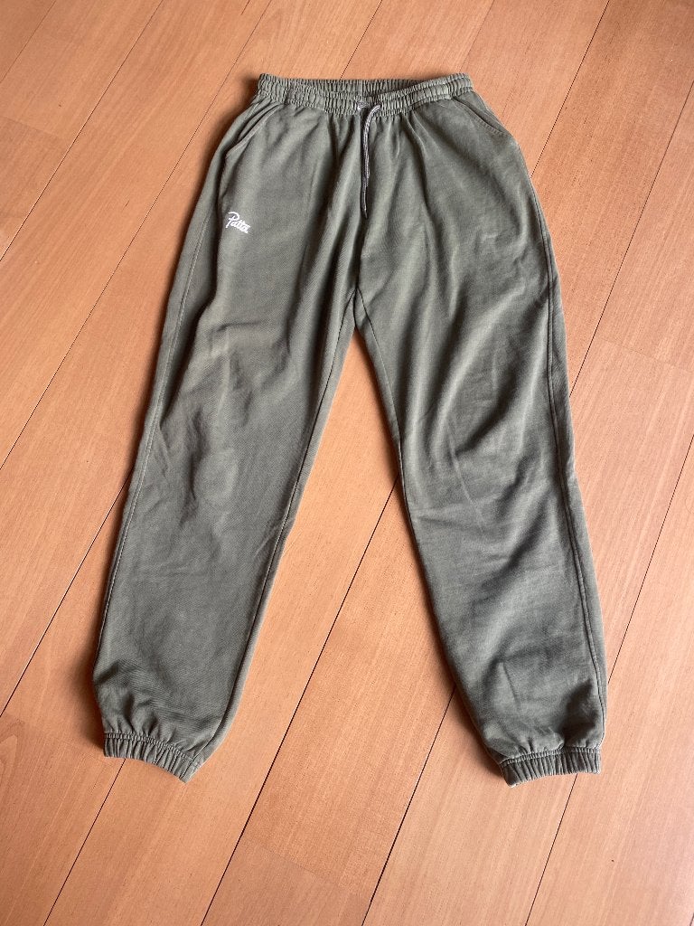 Patta jogging broek kaki groen maat L, Maat 52/54 (L), Ophalen of Verzenden, Patta, Gedragen