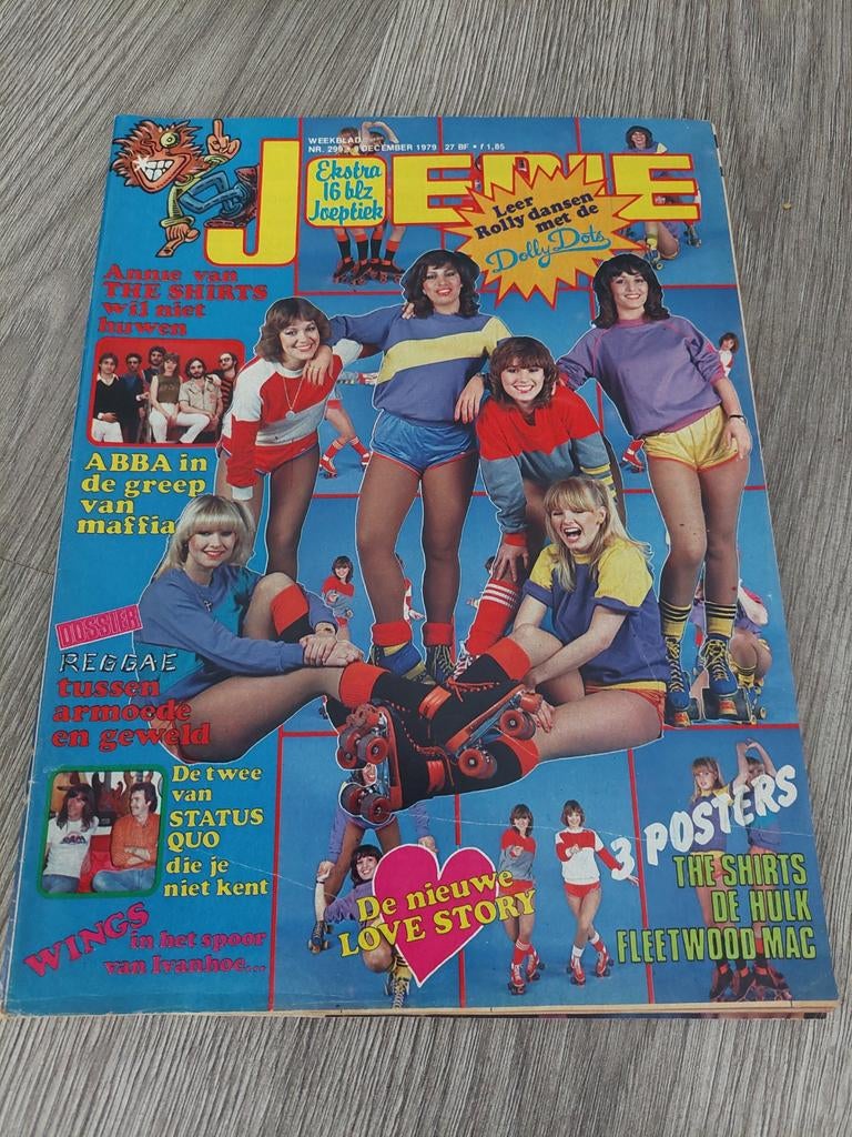 vintage popblad '79  DOLLY DOTS, Boeken, Tijdschriften en Kranten, Verzenden, Zo goed als nieuw, Muziek, Film of Tv