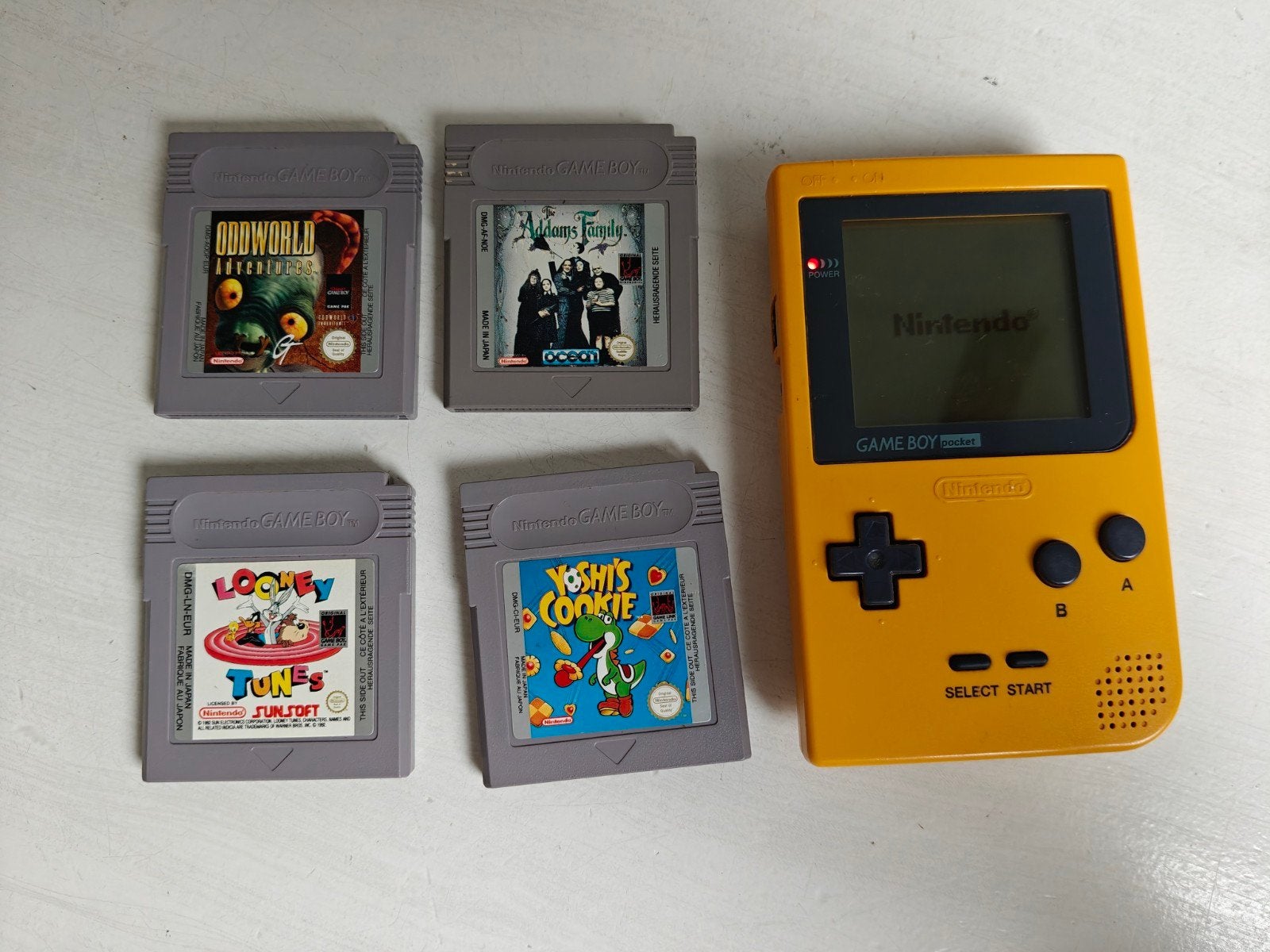 Gele Game Boy Pocket - Goede staat, werkt perfect, Ophalen of Verzenden, Gebruikt