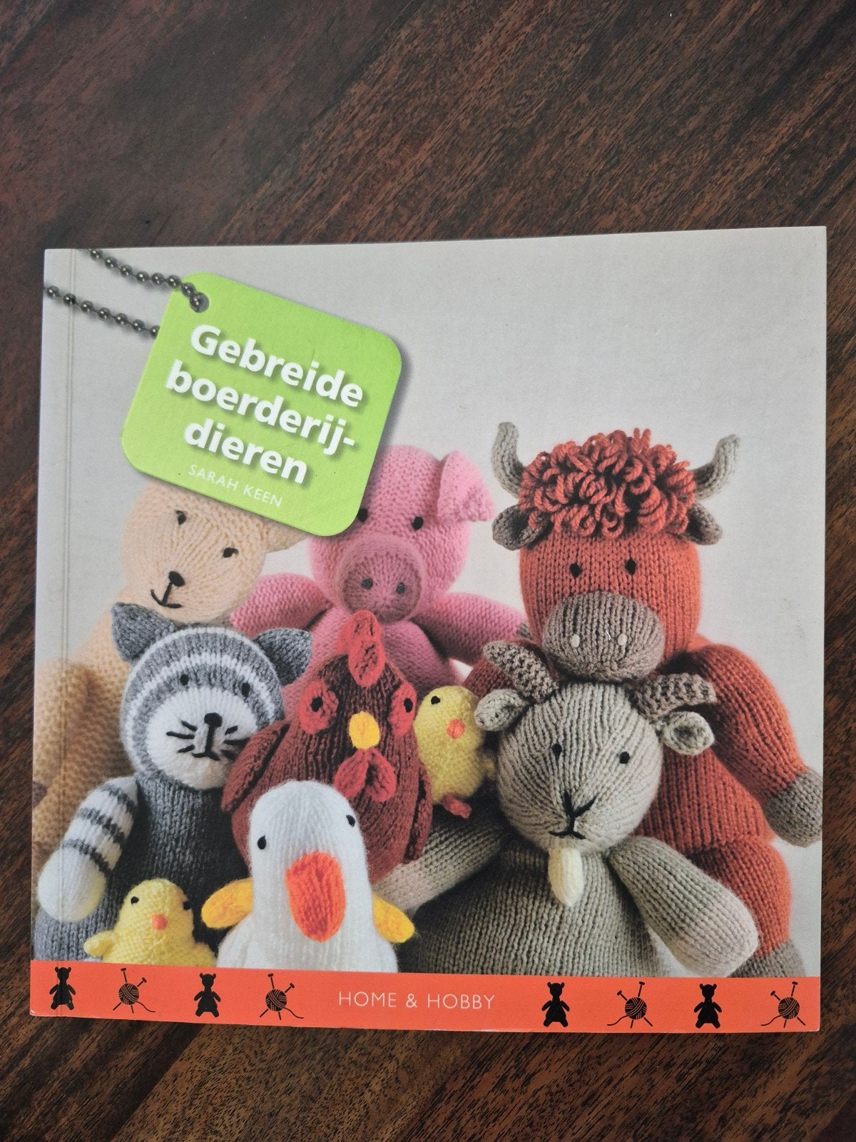 Boerderijdieren breien, Hobby en Vrije tijd, Breien en Haken, Ophalen of Verzenden, Zo goed als nieuw, Breien, Patroon of Boek