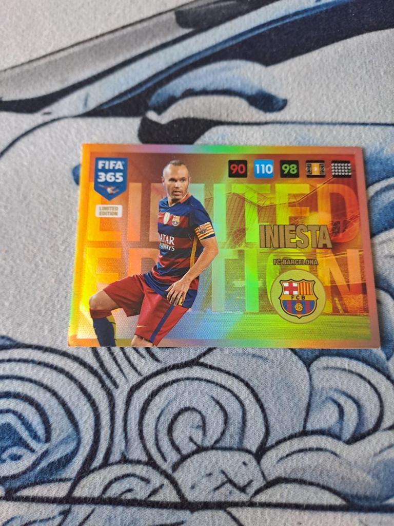 FIFA 365 Limited Edition Iniesta FC Barcelona, Ophalen of Verzenden