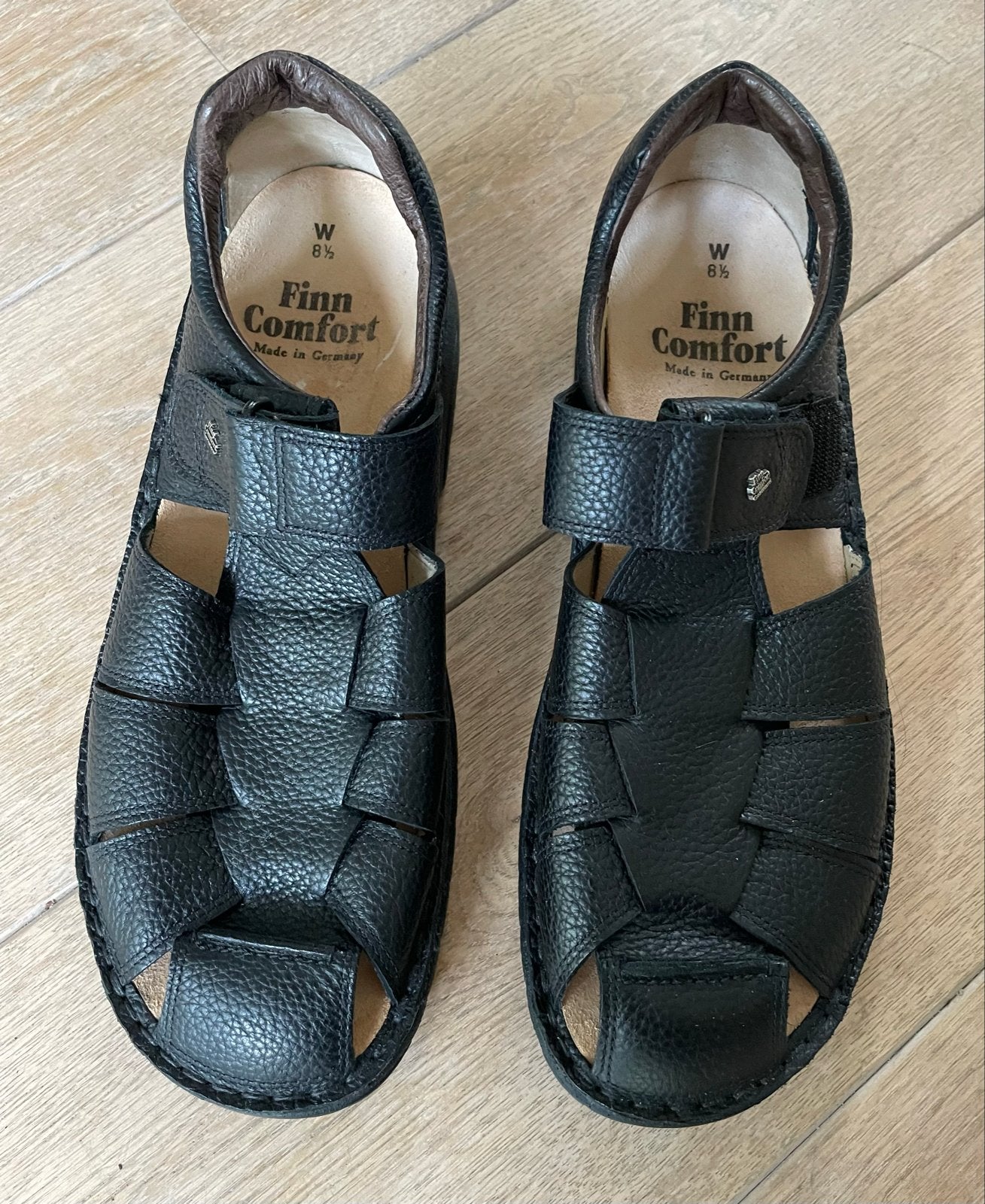 Finn Comfort heren sandaal zwart maat 43, nieuwstaat, Ophalen of Verzenden, Nieuw, Zwart, Sandalen