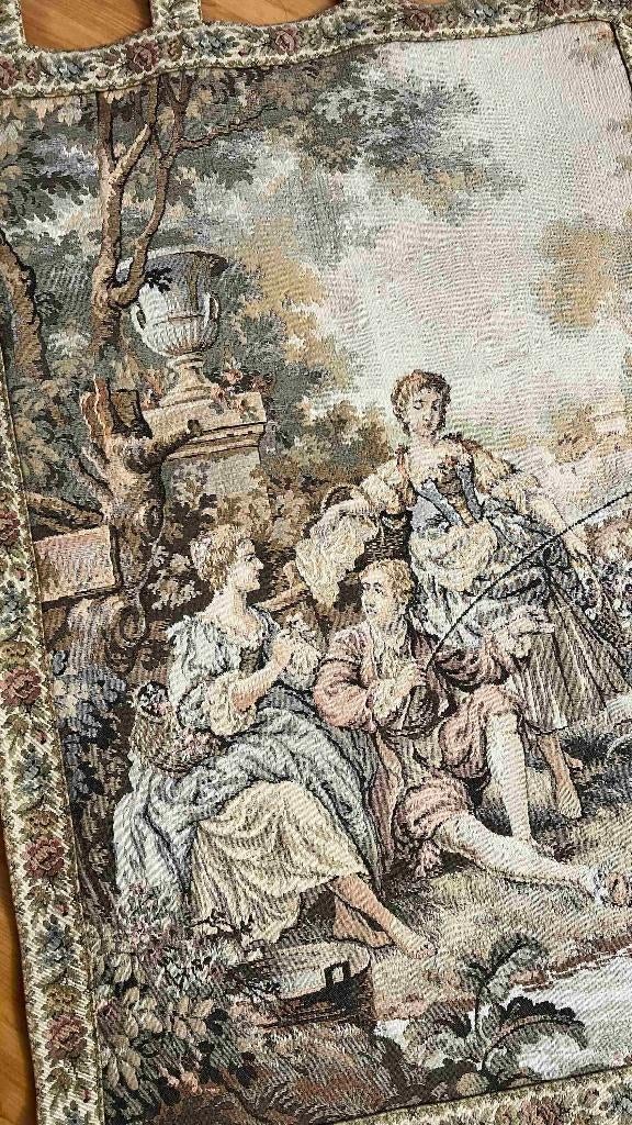 Frans gobelin Wandkleed 115/76 cm, 115 cm, Gebruikt, Etten-Leur, 176 cm