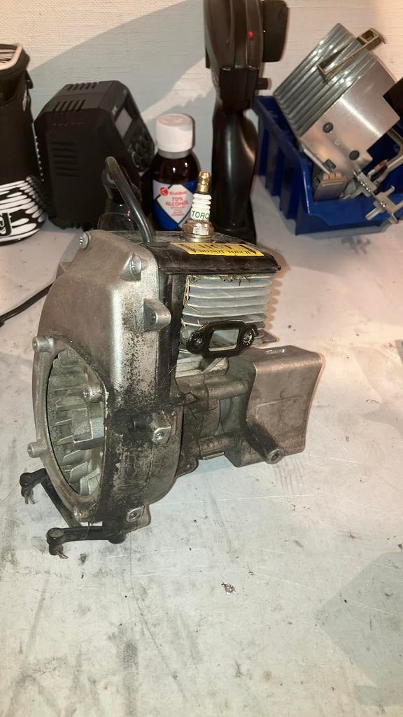 rc 1/5 26cc motor, Benzine, Gebruikt, Auto offroad, Ophalen of Verzenden