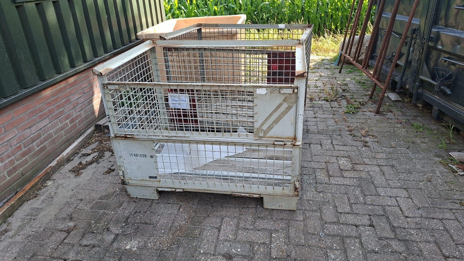 Gitterboxen nette staat 6 stuks., Doos, 60 cm of meer, Minder dan 35 cm, Ophalen of Verzenden