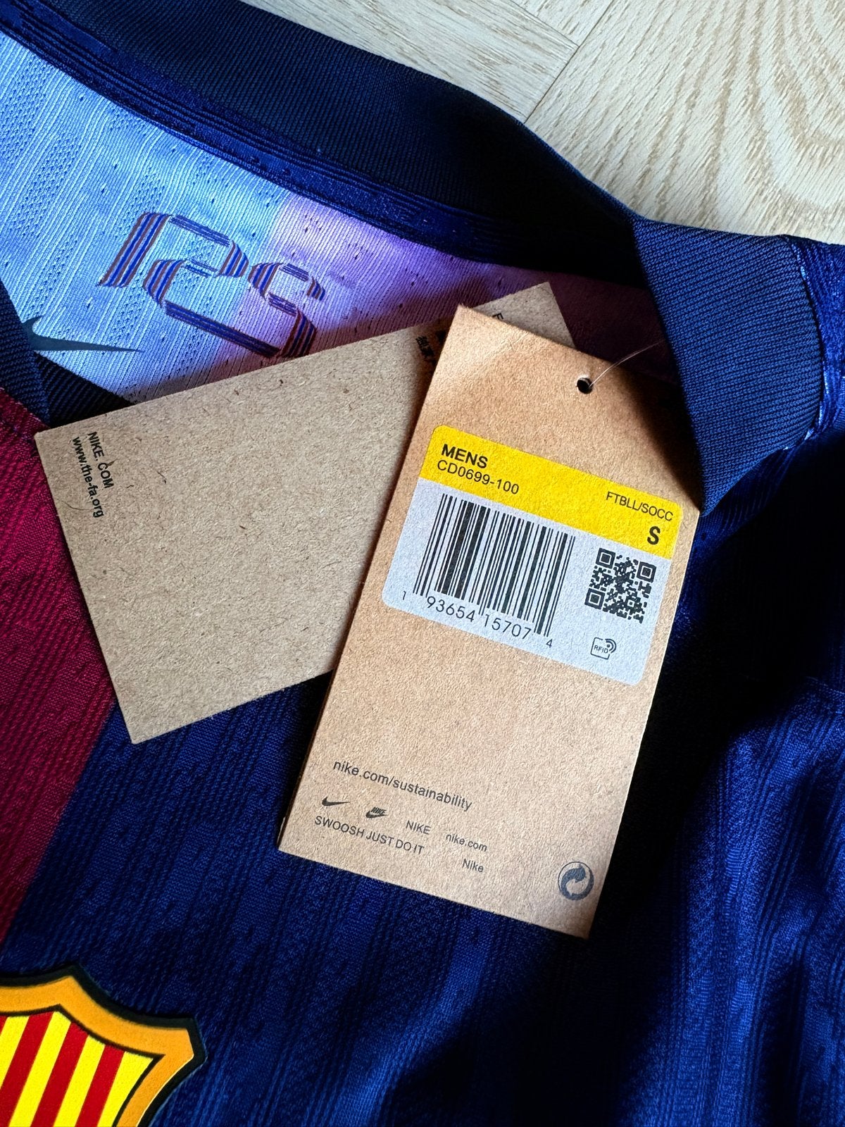 FC Barcelona x Cactus Jack Lamine Yamal 19 Voetbalshirt, Meerkleurig, Nieuw, Ophalen of Verzenden, Maat 46 (S) of kleiner