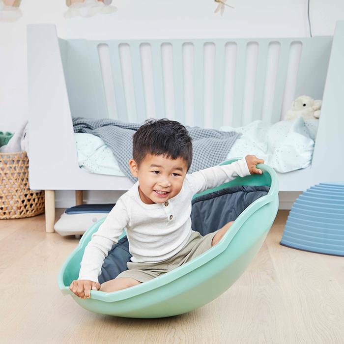 Wiebeltol met kussen van Mini Nordic - Evenwicht & Concentra, Ophalen, Nieuw, Jongen of Meisje
