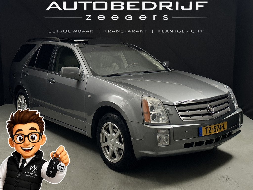 Cadillac SRX 4.6 Sport Luxury V8 LPG *Pano*full Leather*Auto, Auto's, Cadillac, Automaat, 4565 cc, 2178 kg, Leder