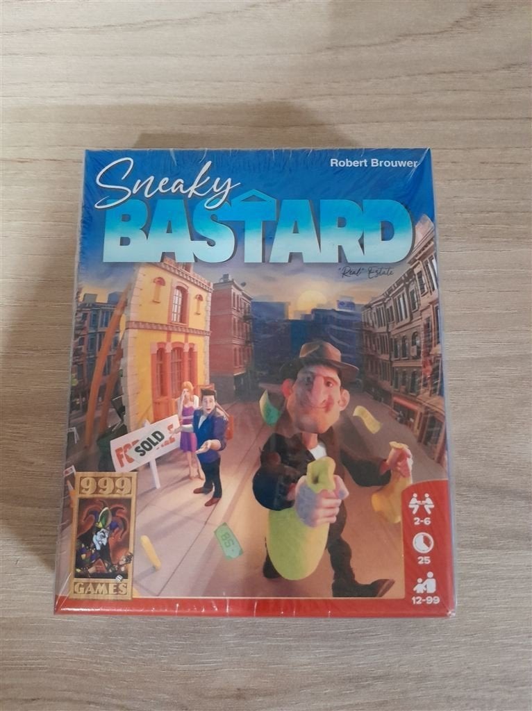 Sneaky bastard - 999 games - in seal - s3850, Verzenden, Zo goed als nieuw