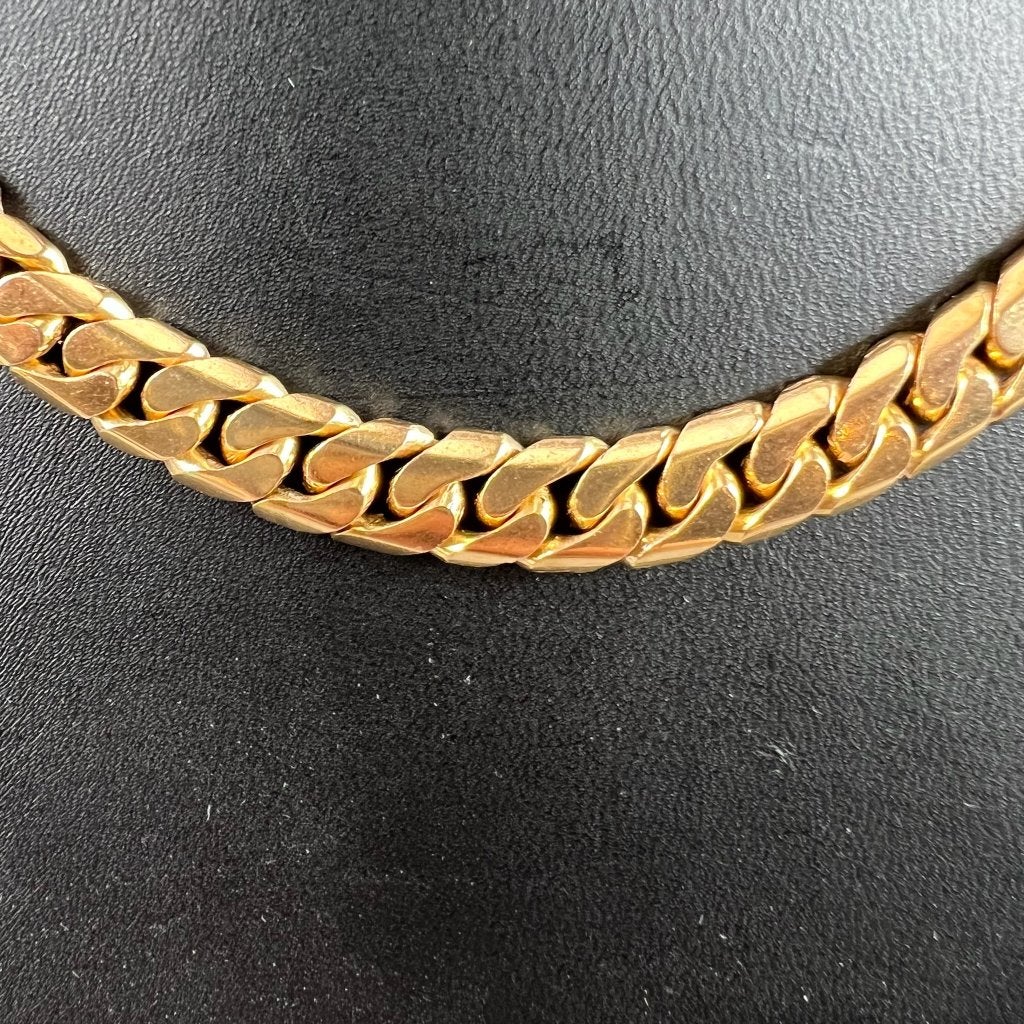 Gouden Ketting | 18k | 48,41g | gourmet | 42cm | 413459, Ophalen of Verzenden, Gebruikt, Goud, Goud