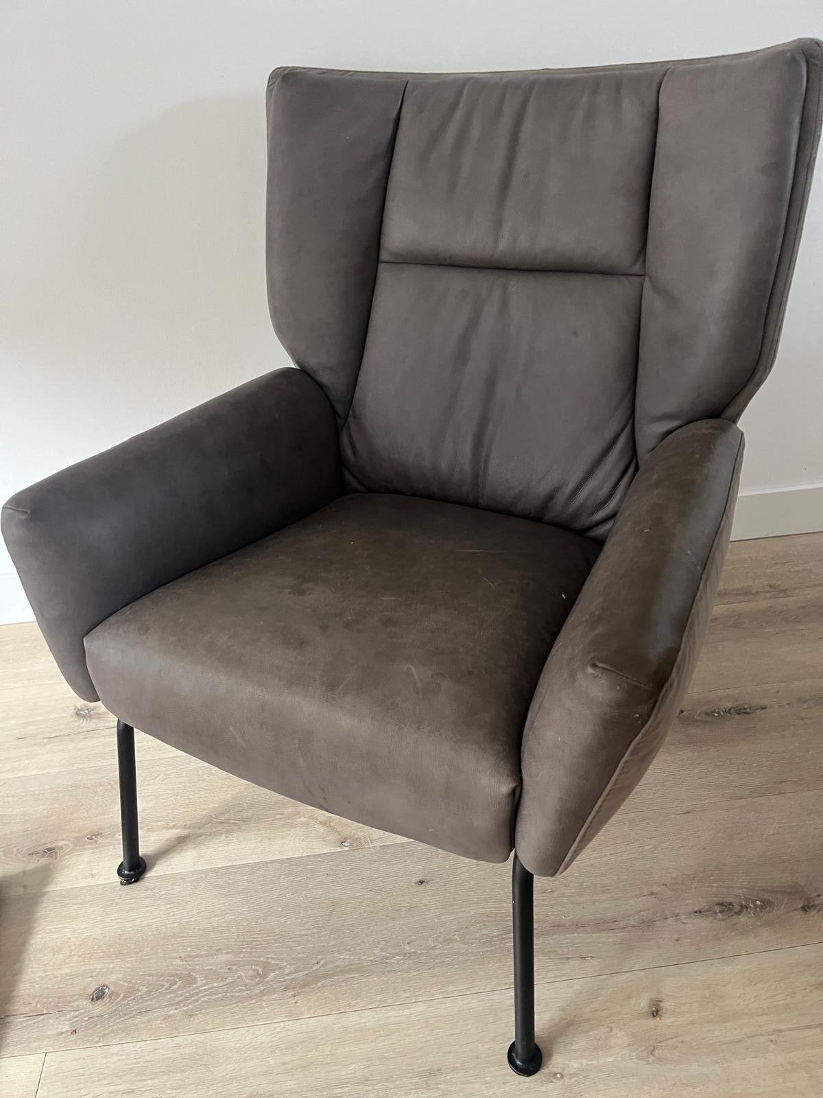 Bijzet fauteuil | Prominent, Huis en Inrichting, Ophalen, Gebruikt, 75 tot 100 cm, Stof