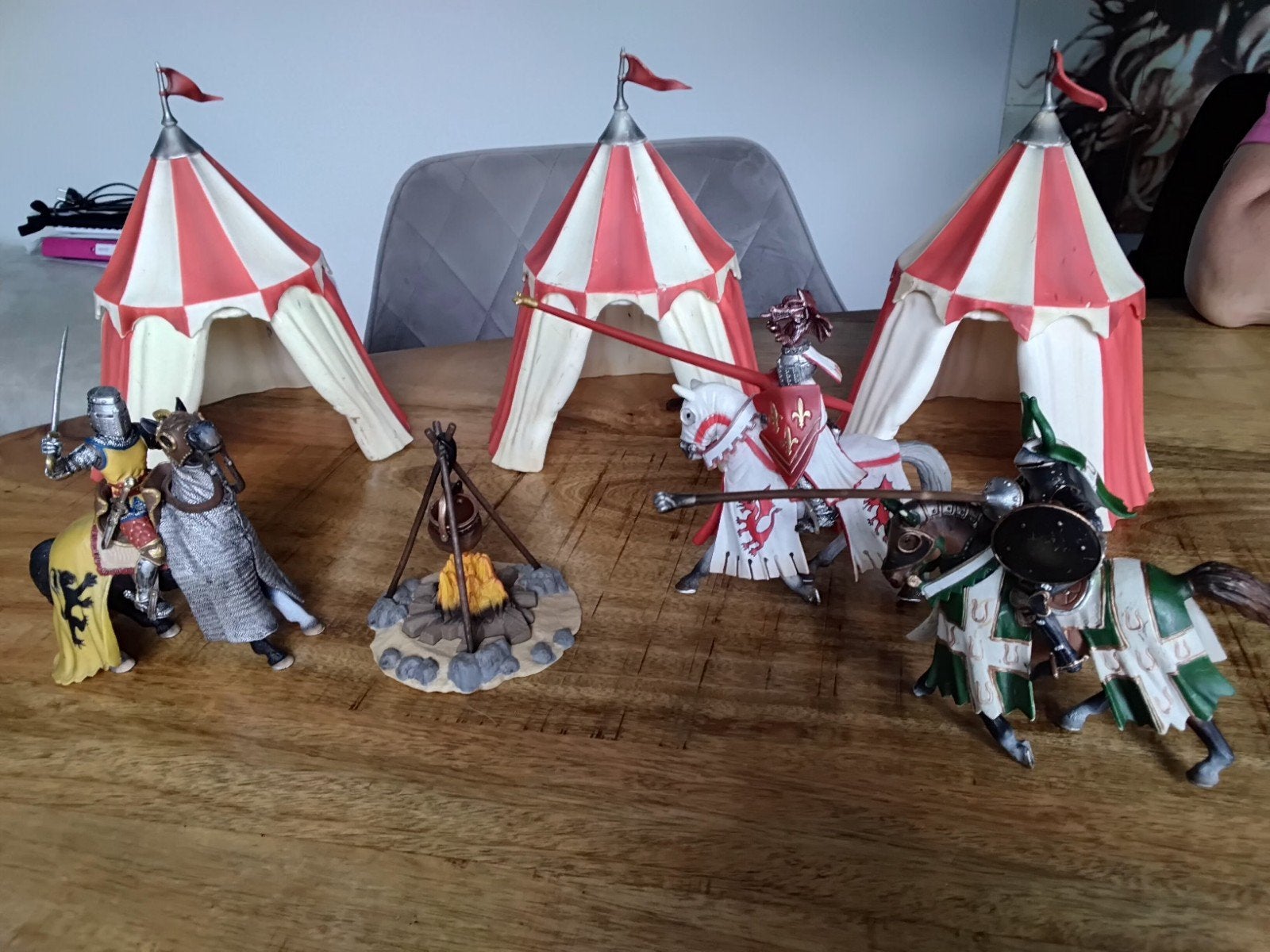 Schleich ridders overige, Verzamelen, Speelgoed, Ophalen of Verzenden, Zo goed als nieuw